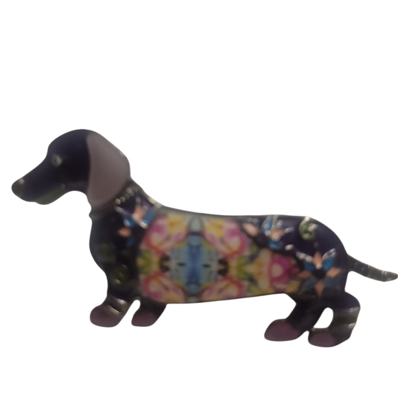 Whimsical Dachshund Brooch - Picture 2 of 8
